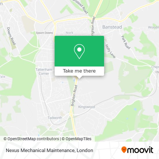 Nexus Mechanical Maintenance map