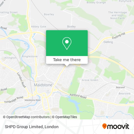 SHPD Group Limited map