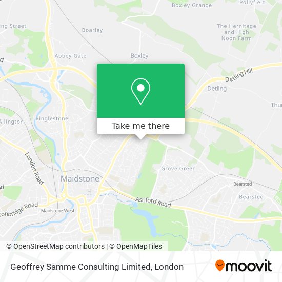 Geoffrey Samme Consulting Limited map