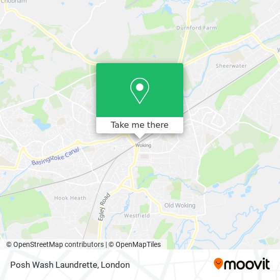 Posh Wash Laundrette map