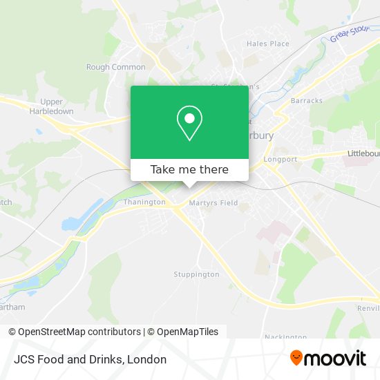 JCS Food and Drinks map
