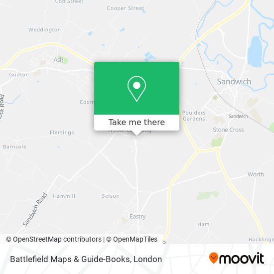 Battlefield Maps & Guide-Books map