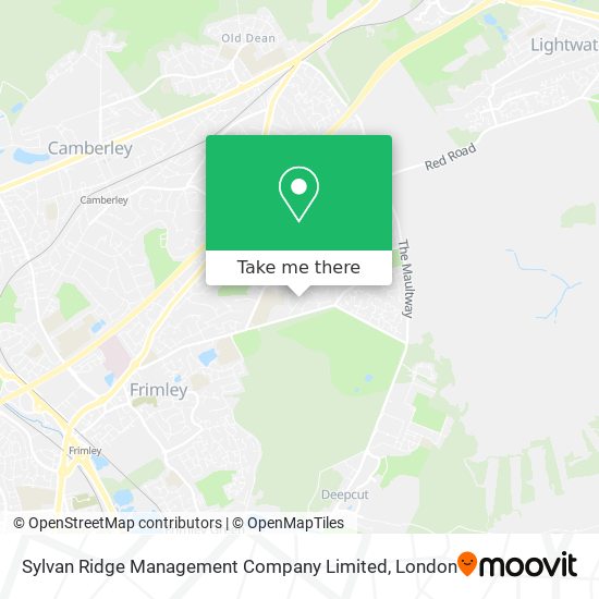 Sylvan Ridge Management Company Limited map