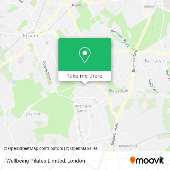 Wellbeing Pilates Limited map