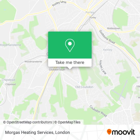 Morgas Heating Services map