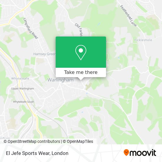 El Jefe Sports Wear map