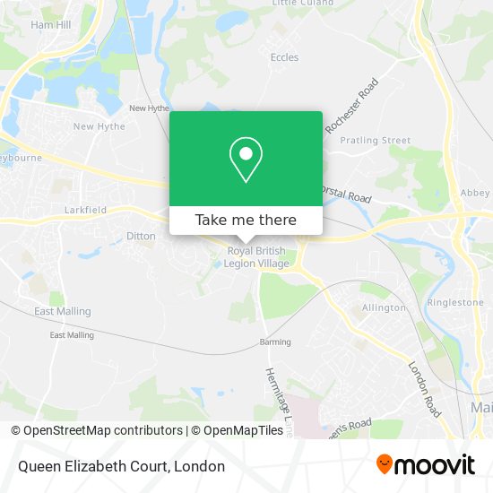 Queen Elizabeth Court map