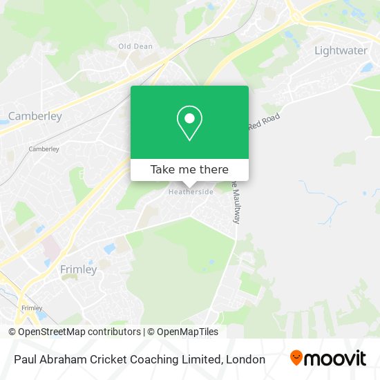 Paul Abraham Cricket Coaching Limited map