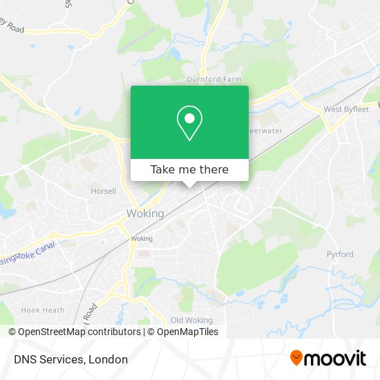 DNS Services map