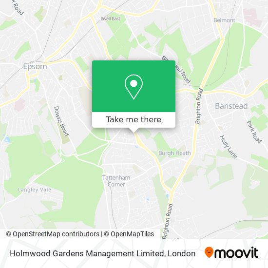 Holmwood Gardens Management Limited map