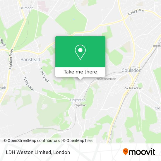 LDH Weston Limited map
