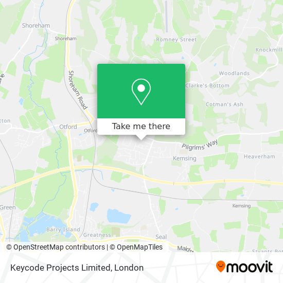 Keycode Projects Limited map