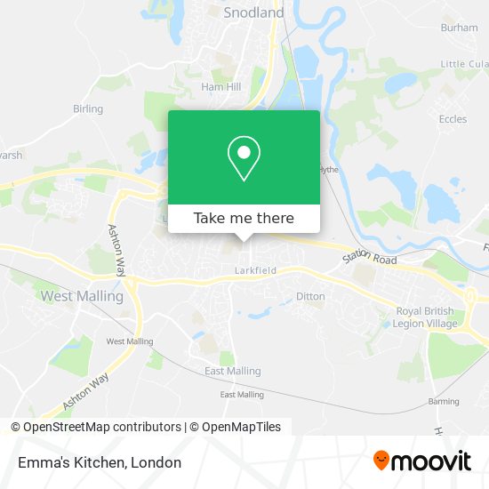 Emma's Kitchen map