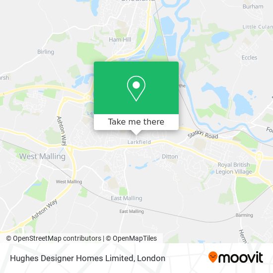 Hughes Designer Homes Limited map