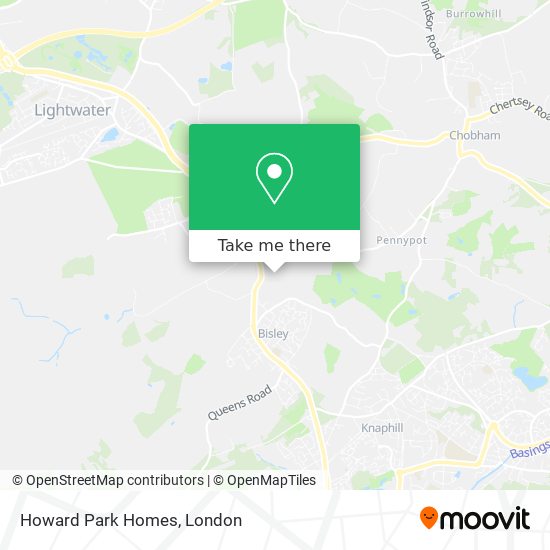 Howard Park Homes map