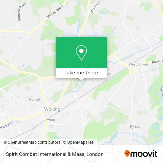 Spirit Combat International & Maas map