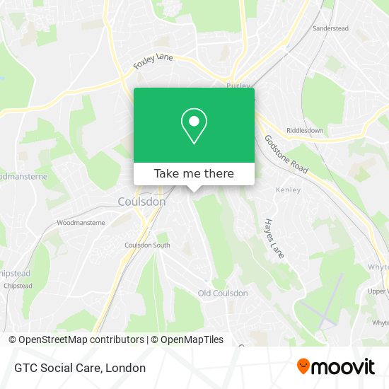 GTC Social Care map