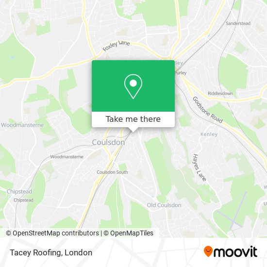 Tacey Roofing map