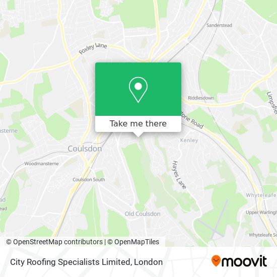 City Roofing Specialists Limited map