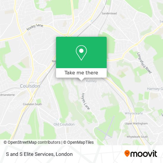 S and S Elite Services map