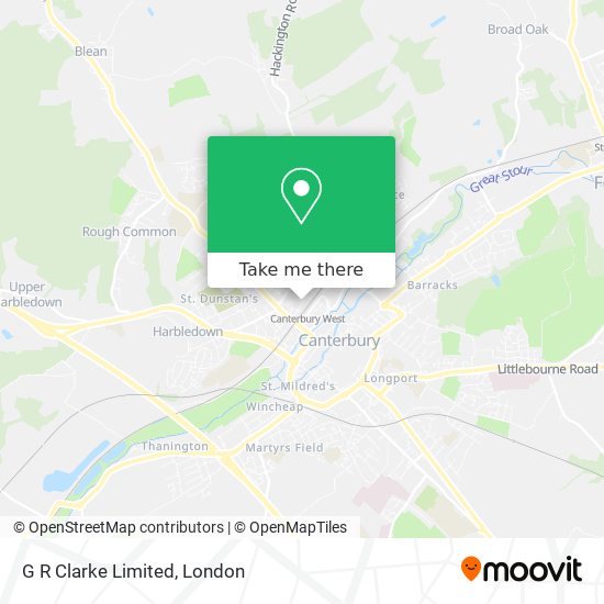 G R Clarke Limited map