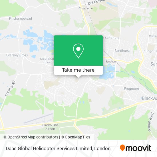 Daas Global Helicopter Services Limited map