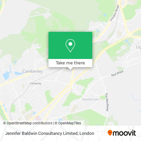 Jennifer Baldwin Consultancy Limited map