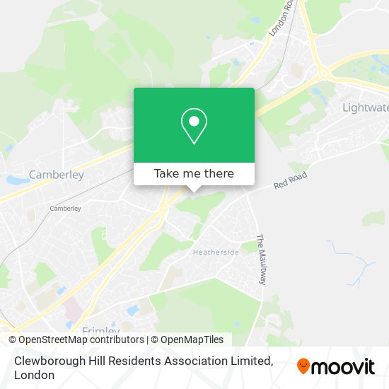 Clewborough Hill Residents Association Limited map