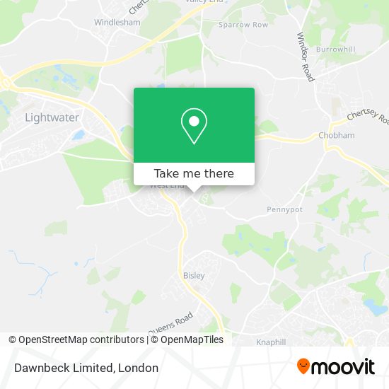 Dawnbeck Limited map