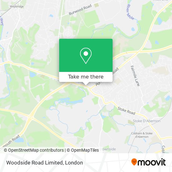 Woodside Road Limited map