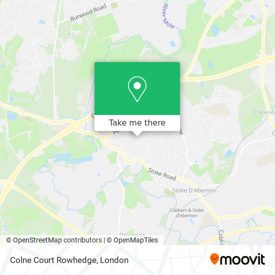 Colne Court Rowhedge map