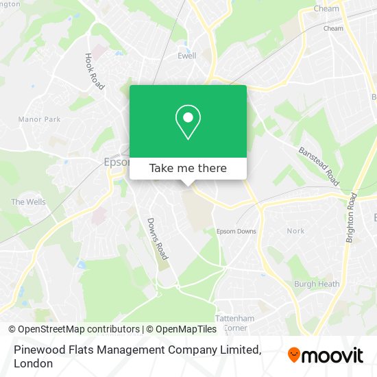 Pinewood Flats Management Company Limited map