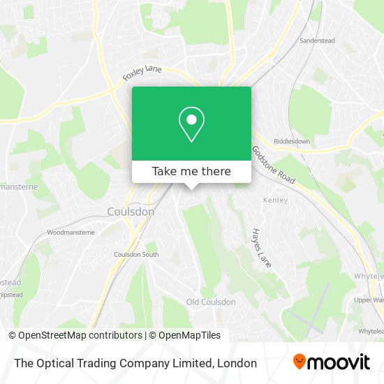 The Optical Trading Company Limited map