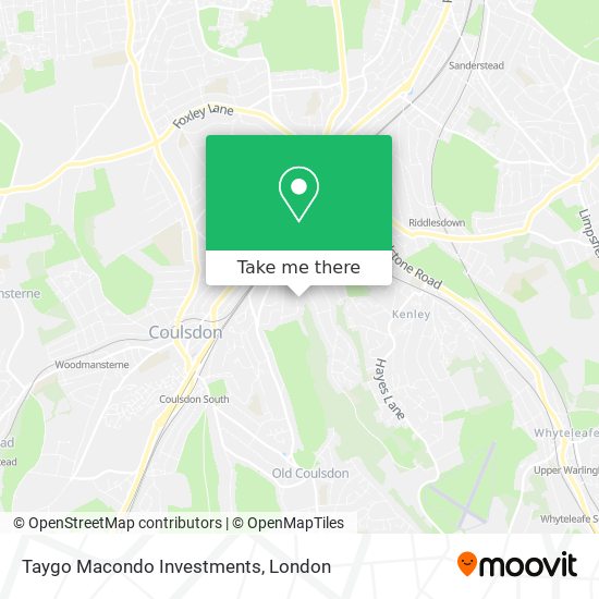 Taygo Macondo Investments map