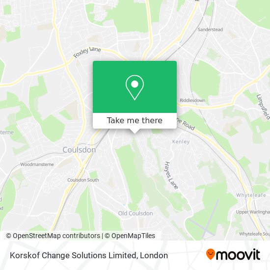 Korskof Change Solutions Limited map