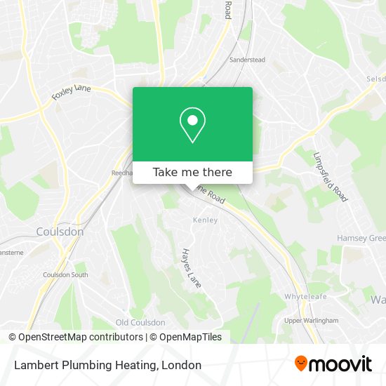 Lambert Plumbing Heating map