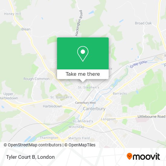 Tyler Court B map
