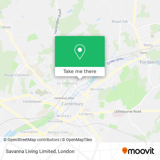 Savanna Living Limited map