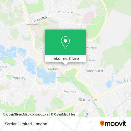 Sardan Limited map