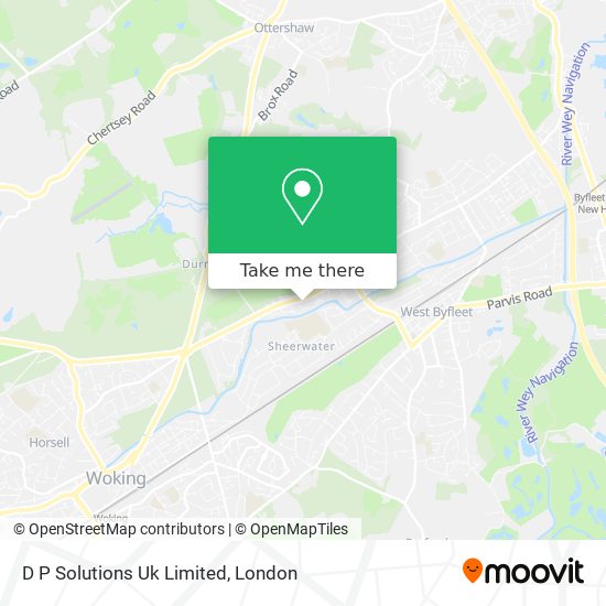 D P Solutions Uk Limited map