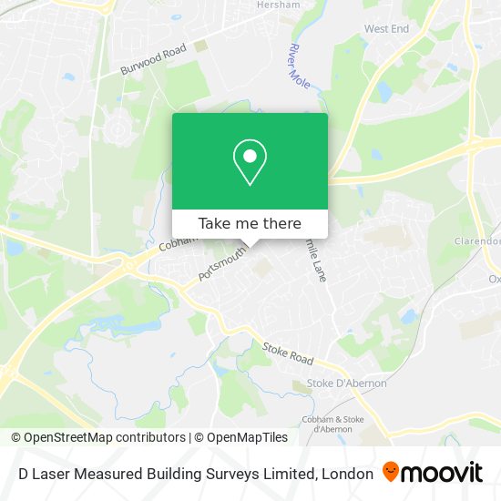 D Laser Measured Building Surveys Limited map