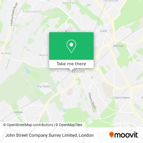John Street Company Surrey Limited map