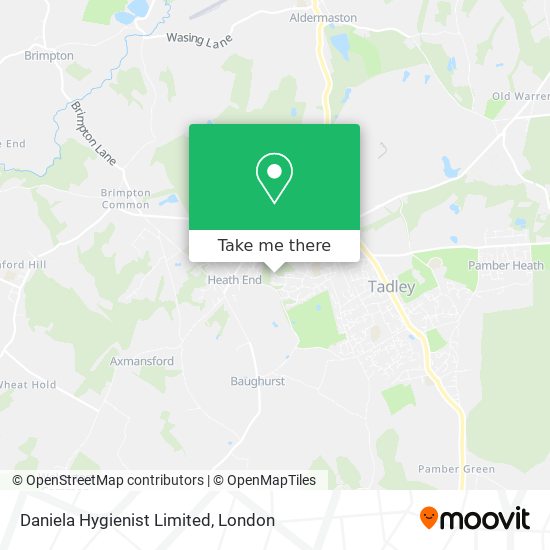 Daniela Hygienist Limited map