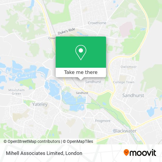Mihell Associates Limited map