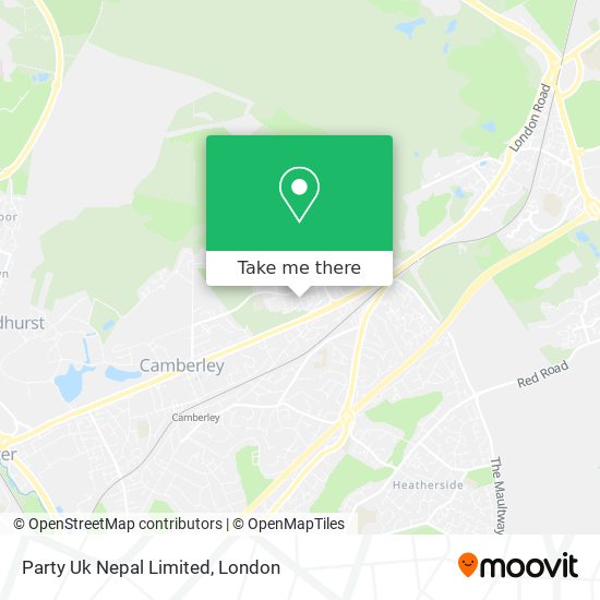 Party Uk Nepal Limited map