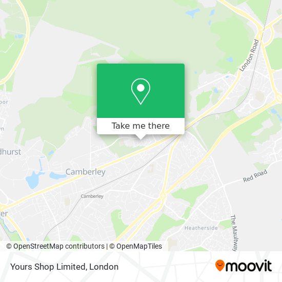 Yours Shop Limited map