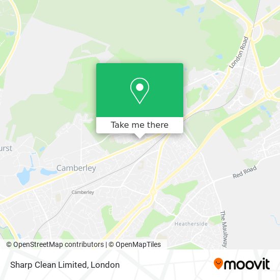 Sharp Clean Limited map