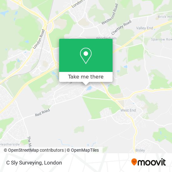 C Sly Surveying map