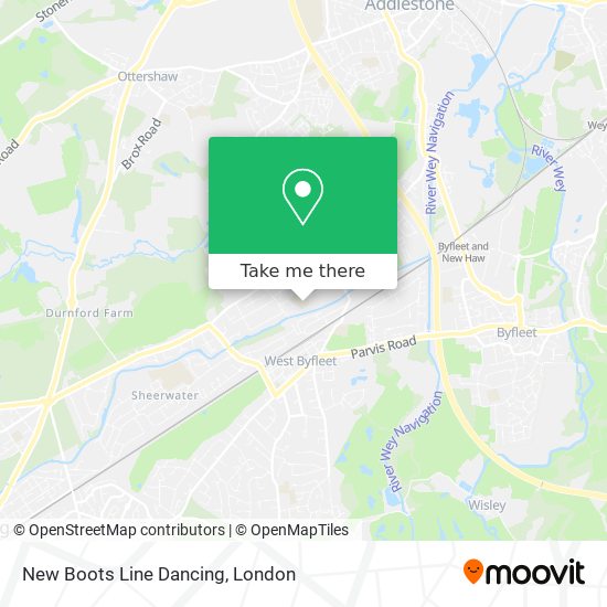 New Boots Line Dancing map