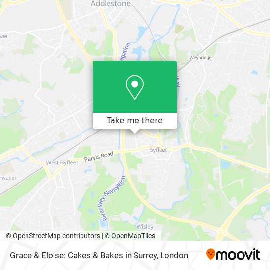 Grace & Eloise: Cakes & Bakes in Surrey map